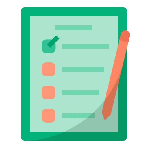 Pictogramme illustration - Devis sur mesure