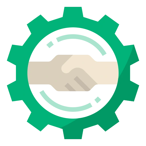Pictogramme illustration - Intervention locale - confiance